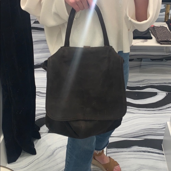 Free People Paris Pieced Leather Backpack - Picture 5 of 6